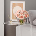 3 Tier Corner Table Multifunctional Acrylic Wall Side Table for Bedroom Bathroom Living Room. 