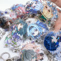 GENSHIN IMPACT Alhaitham Tighnari Nahida Cosplay Accessories Anime Game Badge Keychain Pendant Cartoon Costume Prop. 