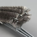BBQ grill cleaning brush steel wire brush for cleaning BBQ grill and BBQ stove steel brush specialized cleaning tool for BBQ. 