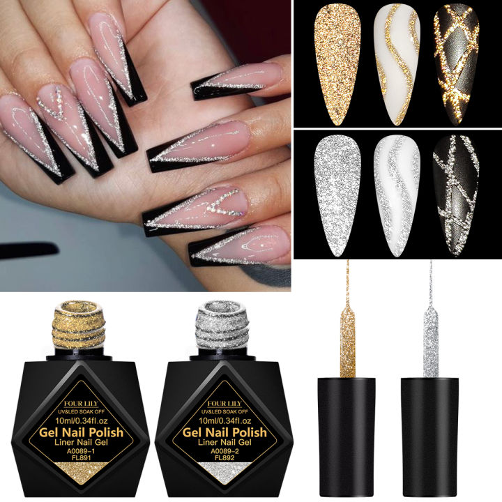 10ml%20Gold%20Silver%20Reflective%20Glitter%20Liner%20Gel%20Nail%20Polish%20Pull%20Line%20Gel%20Graffiti%20Painting%20Stripe%20French%20Nails%20DIY%20Nail%20Supplies%20-%20Image%202