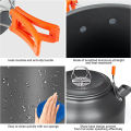 Camping Cookware Kit Outdoor Cooking Set Aluminum Pot Equipment Travel Tableware Kitchen for Hiking Picnic BBQ.