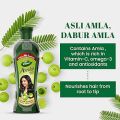 Indian Product Dabur Amla Hair Oil 3 Hair Benefits ( Stronger, Longer,Thicker) 275 Ml. 
