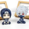 10cm Naruto Anime Figure Naruto Shippuuden Uchiha Itachi Action Figure Q Version Kakashi Figurine PVC Collection Model Doll Toys. 