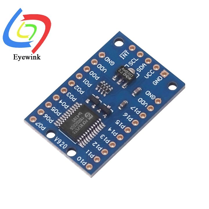 PCF8575%20Module%20Expansion%20IO%20port%20Expander%20board%20DC%202.5-5.5V%20I2C%20communication%20control%2016%20IO%20ports%20For%20Arduino%20-%20Image%202