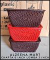 3pis Plastic Mini Busket. 