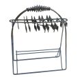 29 Piece Stainless Steel Cutlery Set Stand. 