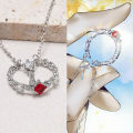 Anime Tian Guan Ci Fu Cosplay Necklace Heaven Official's Blessing Hua Cheng Xie Lian Bone Pendant Choker Accessories Jewelry. 