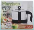Electric kettle For Home Kitchen Food warmer Food Noodle Egg boiler Multifunction Pan Steam Cooking Machine 1.2 litter. 