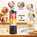 Portable Blender Mini Electric Fruit Juicer Mixer USB Rechargeable Smoothie Orange Fresh Juice Blender Portable Blender. 