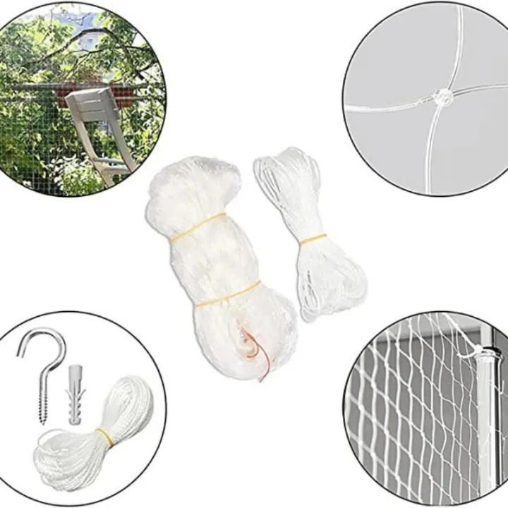 Pet Protective Cover Cat Net Floating Window Mesh Plastic Nylon Steel ...
