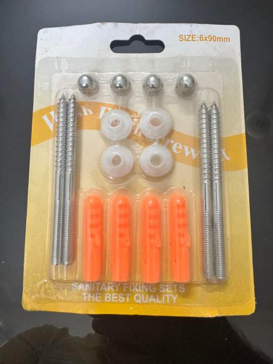 Commode Rack Bolt Commode Kit Stainless Steel - Bolt Kit for Commode Fitting - High ...