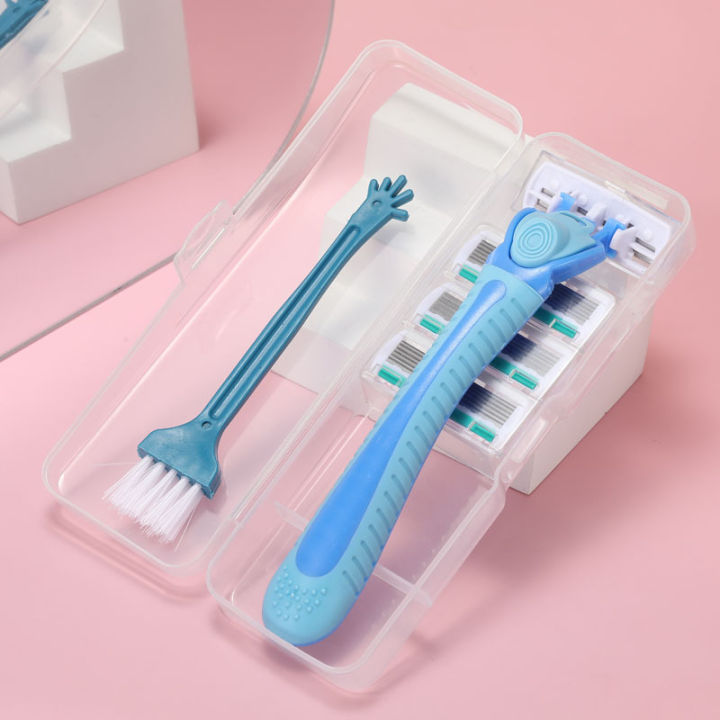1%20Handle%20+%207%20Blades%20Manual%20Hair%20Shaver%20Razor%20For%20Men%20With%206%20Layer%207%20Blade%20Set%20With%20Cleaning%20brush%20-%20Image%206