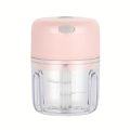 250ml mini rechargeable garlic chopper and meat grinder, durable and sturdy, suitable for grinding garlic, chili, onions, ground meat, nuts, and more. 