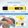PH Meter & TDS Meter Digital Water Quality Tester 0-14 PH Meter Tester 0-9990PPM TDS&EC LCD Water Purity PPM Aquarium Filter.