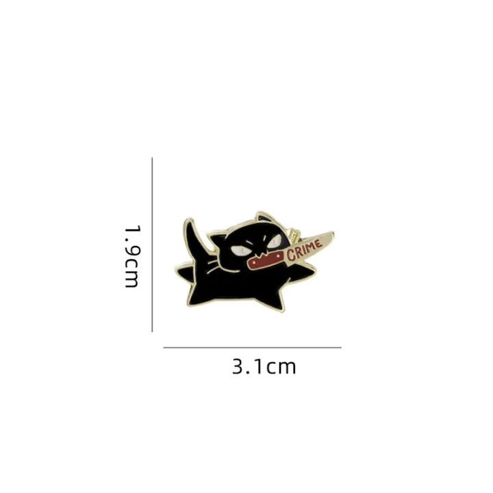 1pc%20Cute%20Cartoon%20Black%20Cat%20Enamel%20Brooch%20Creative%20Animal%20With%20A%20Knife%20In%20Mouth%20Lapel%20Pin%20Badge%20Backpack%20Clothing%20Hat%20Accessories%20-%20Image%202