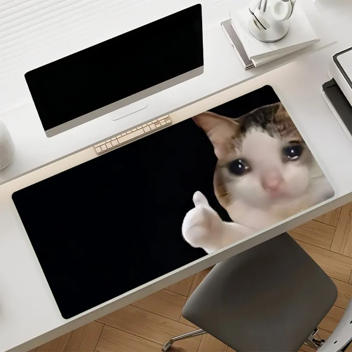 Fun%20Cat%20Meme%20Zazu%20Mouse%20Pad%20%20Non-slip%20Locking%20Edge%20DeskMat%20PC%20Laptop%20Accessories%20%20Office%20Keyboard%20Large%20Game%20XXL%20carpet%20-%20Image%207