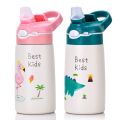 400ML Children Thermos Water Bottle Kids Thermos Mug Baby Duck Billed Straw 316 Stainless Steel Vacuum Flasks Tumbler Thermo Cup.