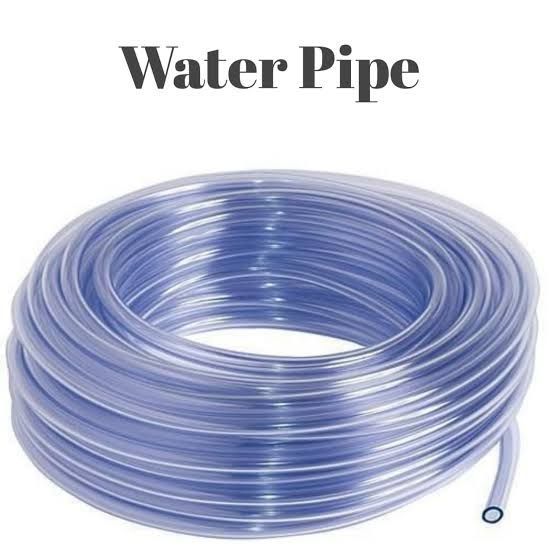 flexible Transparent garden pipe 3/4" inches 3mm size pure Tarbela quality for home and garden use 50ft 4000Rs