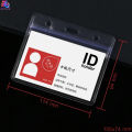 1 frame waterproof PVC card holder card holder staff ID card holder vertical horizontal ID card holder staff name badge holder price/piece ready to ship. 