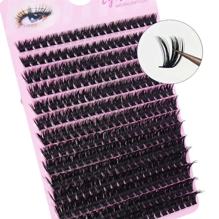 280%20Pcs%208D%20Fluffy%20Thick%20Eyelash%20Clusters%20D%20Curl%20Wispy%20Individual%20Lashes%208-16mm%20Mix%20False%20Eyelashes%20Extensions%20%20Cluster%20Lashes%20-%20Image%206