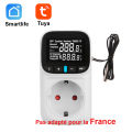 TUYA WIFI Smart Temperrature Controller Socket With Sensor Smart Thermostat 16A EU Plug Remote Control Support Alexa  Home. 