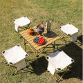 Outdoor Portable Folding Stool Camping Collapsible Foot Stool Hiking Beach Travel Picnic Fishing Seat Tools Ultralight Picnic. 