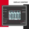 HABOTEST HT109L Digital Multimeter 4000 Counts 600V DC AC Voltage Measurement Voltmeter NCV Resistance Continuity Multitester. 