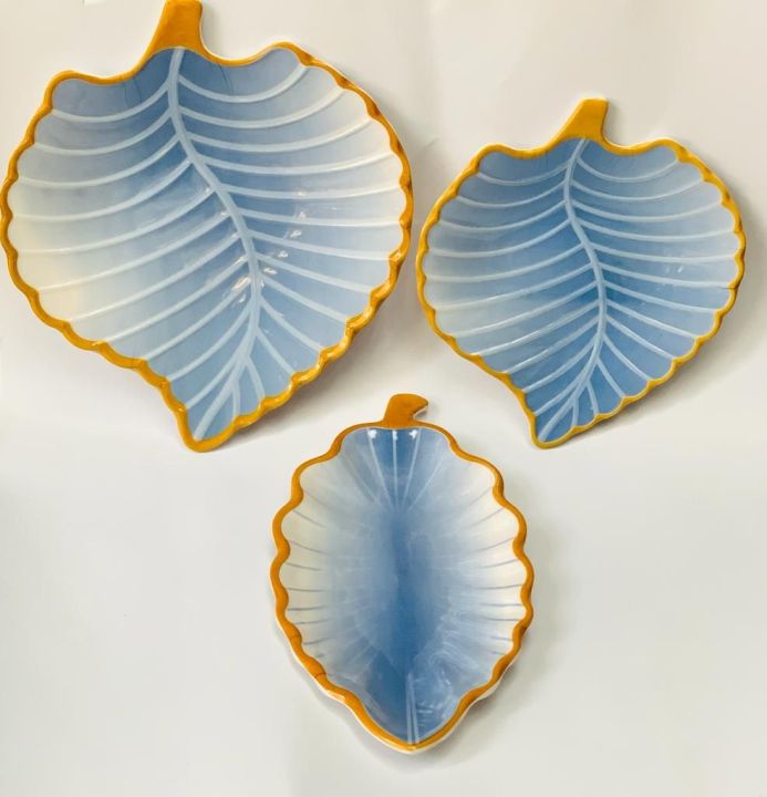 Pack%20Of%203%20Melamine%20Leaf%20Try%20Double%20Glazed%20Quality%20Products%20Serving%20For%20Salad%20furite%20etc%20-%20Image%202