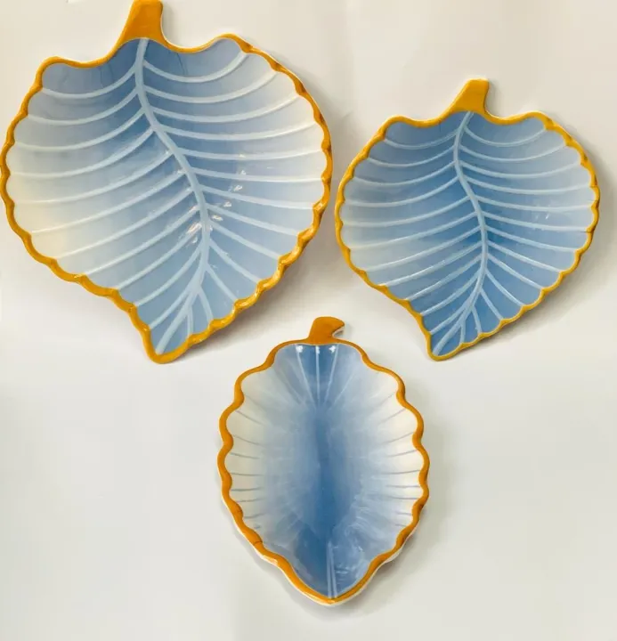 Pack%20Of%203%20Melamine%20Leaf%20Try%20Double%20Glazed%20Quality%20Products%20Serving%20For%20Salad%20furite%20etc%20-%20Image%202