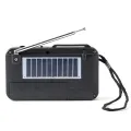 Digital Radio Speaker Music Player Bluetooth-Compatible Solar Charging/Rechargeable Battery Operated MP3 Player Built-in Speaker. 