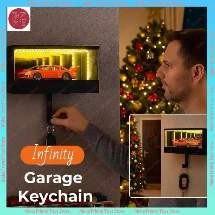 Infinity Garage Keychain Hanger Keypit Garage Key Holder Race Car Key ...
