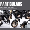 1:12 Honda CB650 CBR1000 Model Motorcycle Toys Metal Diecast Sound Light Shock Absorption Front Wheel Steering Mini Motorbikes.