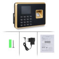 Bisofice Biometric Time Clock Attendance Machine for Employees 1000pcs Fingerprint/1000pcs Password/1000pcs ID Card 5 Languages. 