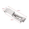 1 Pair Car License Plate Frame Holder Trailer Number Plate Clips Spring Loaded Stainless Steel Bracket Truck Frame Holder Clamp. 