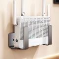 Router placement rack, no drilling wall mounted socket fixed bracket, optical modem set-top box bracket, storage hook. 
