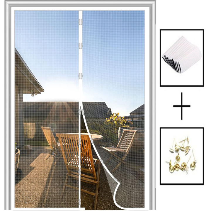 Magnetic%20Screen%20Door%20Curtain%20Anti%20Mosquito%20Insect%20Fly%20Bug%20Polyester%20Soft%20Door%20Curtain%20Easy%20Installation%20Auto-Close%20Door%20Mesh%20-%20Image%206