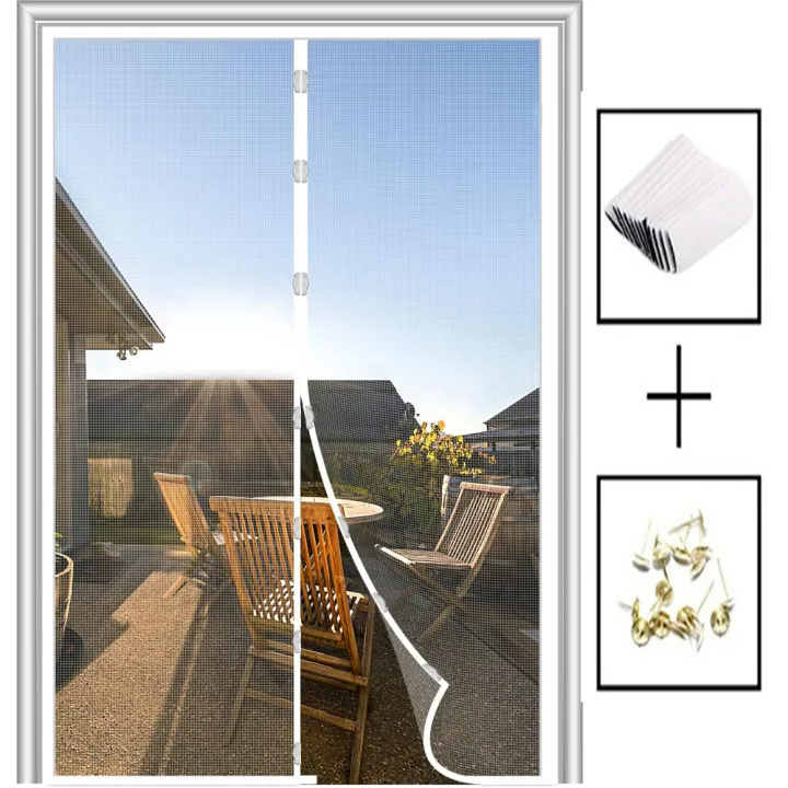 Magnetic%20Screen%20Door%20Curtain%20Anti%20Mosquito%20Insect%20Fly%20Bug%20Polyester%20Soft%20Door%20Curtain%20Easy%20Installation%20Auto-Close%20Door%20Mesh%20-%20Image%206