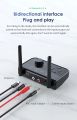 Bluetooth 5.3 Audio Transmitter Receiver Wireless Music Adapter Pair 2 Devices BT 5.0 3.5mm Aux Jack RCA For TV Car PC Headphone. 