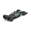 Bburago 1:64 Mercedes-AMG 2025 F1 W16 #63 George Russell #12 Kimi Antonelli car model series children's Christmas boy gift toys. 