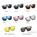 Fashionable Polarized Myopia Glasses Clip Driver's Goggles Night Vision Glasses Outdoor Sunshade And UV Resistant Sunglasses.
