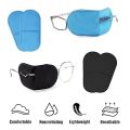 Eye Patch for Adults Big Size – Reusable & Washable Non-Woven Fabric, Comfortable for Left or Right Eye – Black, Blue, Pink.