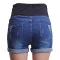 Summer Maternity Denim Shorts Skinny Outwear Maternity Belly Pants Stretch Maternity Wear Maternity Pants. 