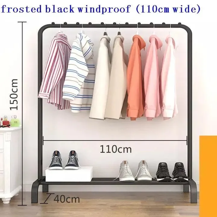 Modern-%20Cloth%20hanging%20stand%20rack%20Double%20Pole%20Clothing%20Rack%20Freestanding%20Coat%20Hanger,%20Clothes%20Hanging%20Rails%20With%20Lower%20Storage%20Shelf%20-%20Image%202