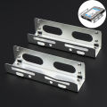SSD M.2 HDD Compatible 3.5 To 5.25 Desktop Hard Drive Bracket Caddy - 2pc Hard Drive Expansion Rack Set.