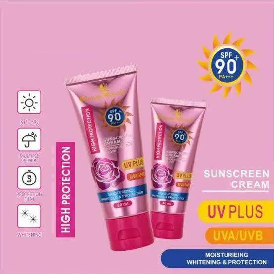 Kiss%20Beauty%20SPF90+++%20Sunscreen%20Cream%20High%20Protection%20UV%20PLUS%2060ml%20-%20Image%203