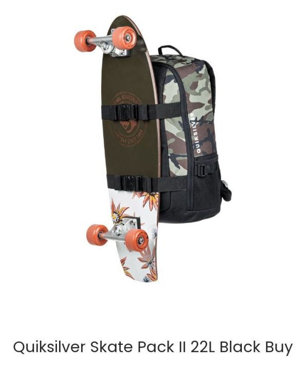 QUICKSILVER BRANDED SKATE BAG