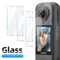 Tempered Glass Screen Protector for Insta360 X4 Air - Anti-Scratch Anti-Fingerprint HD Clear Film for Action Camera. 
