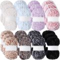 1 Skein 50 Grams Super Soft Fur Yarn Chunky Fluffy Faux Fur Yarn Eyelash Yarn for Crochet Knit Scarf Accessories and Blankets. 