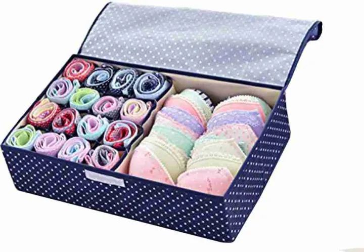 Oxford%20Cloth%20Drawer%20Organizer%20Foldable%20Underwear%20Socks%20Bra%20Storage%20Box%20With%20Cover%20Blue%20-%20Image%205