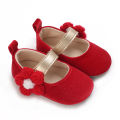 Red Baby Shoes Princess Fashion Sneakers Infant Toddler Soft sole Anti Slip First Walkers 0-1 Year Old Baby Dance Shoes. 